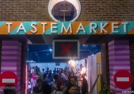 Wisata Kuliner di Taste Market Bandung 2016